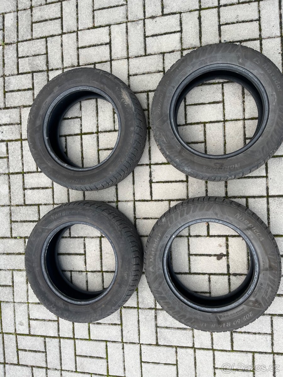 205/60/16 zimní pneumatiky matador nordica