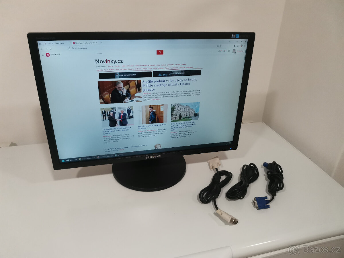 Samsung 2443BW 24" pivot FULL HD, DVI, D-SUB, VESA #n