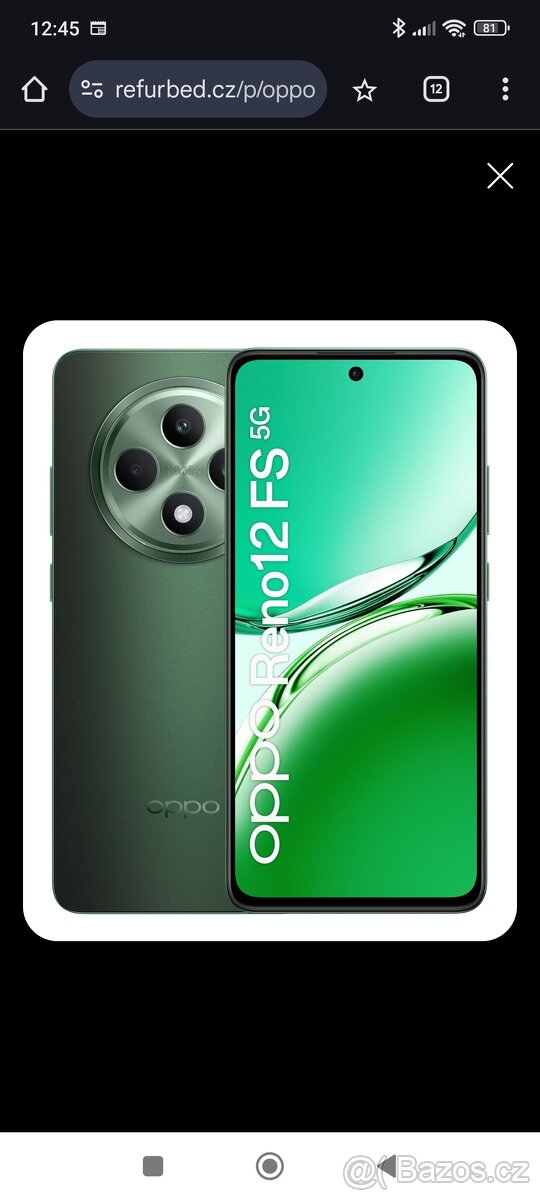 Smartphone OPPO Reno 12FS 5G