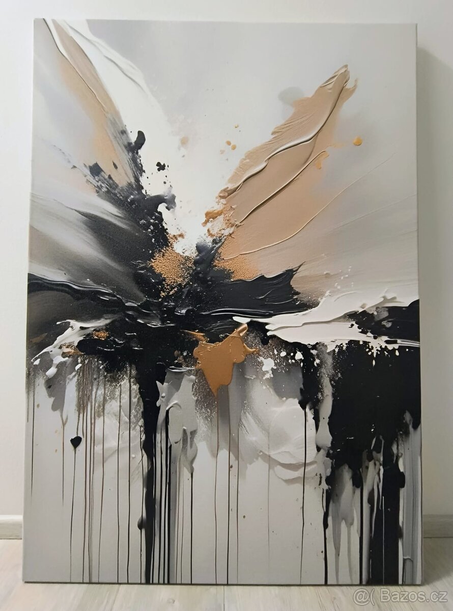 Krásný nový abstraktní obraz