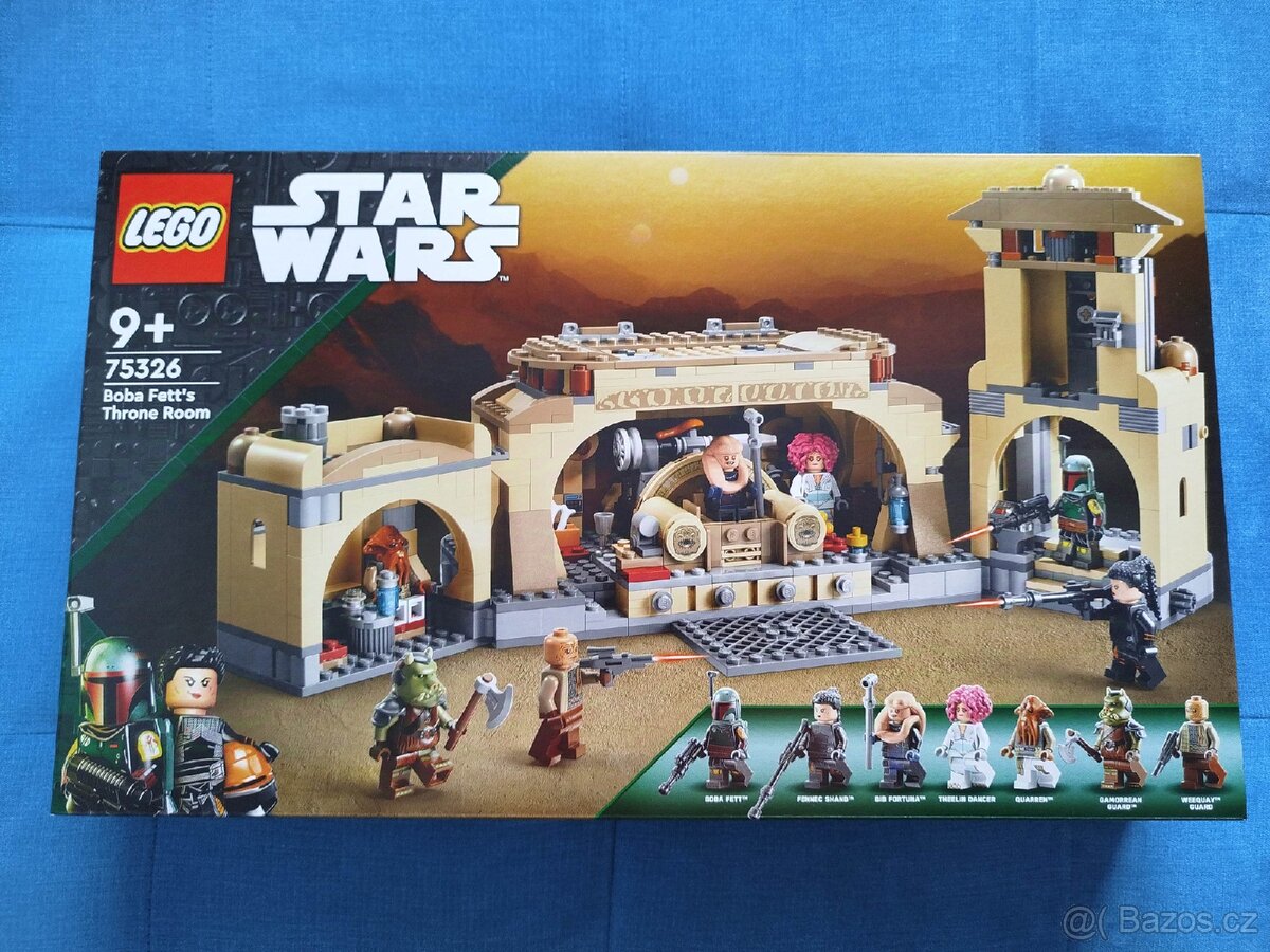 LEGO 75326 STAR WARS Boba Fett trůní sál