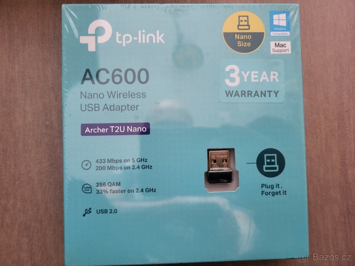 TP-Link Archer T2U Nano - nový a zabalený