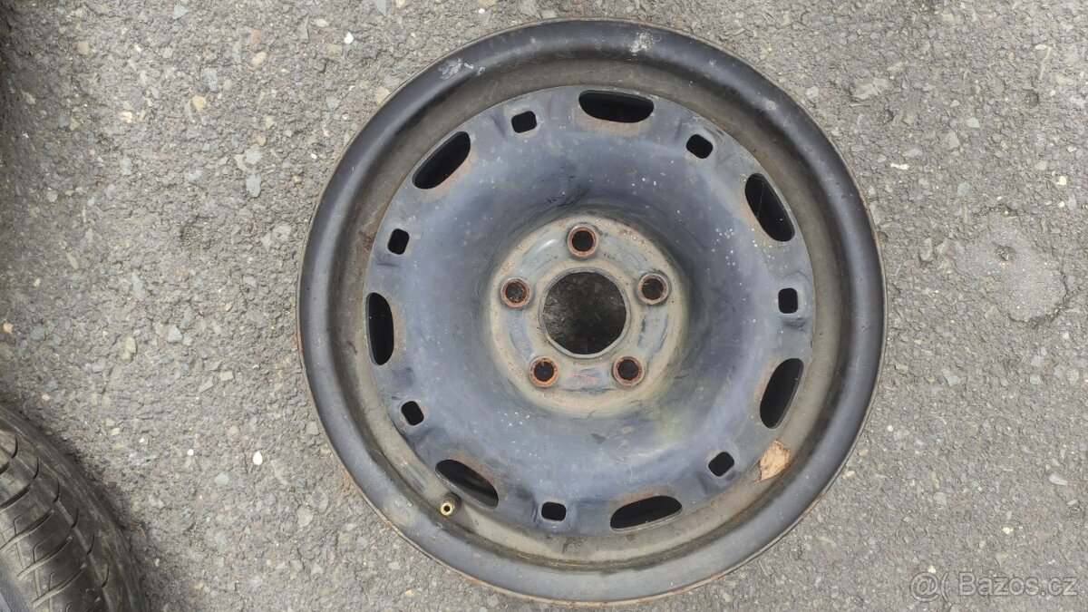 Plechové ráfky 14"  5x100