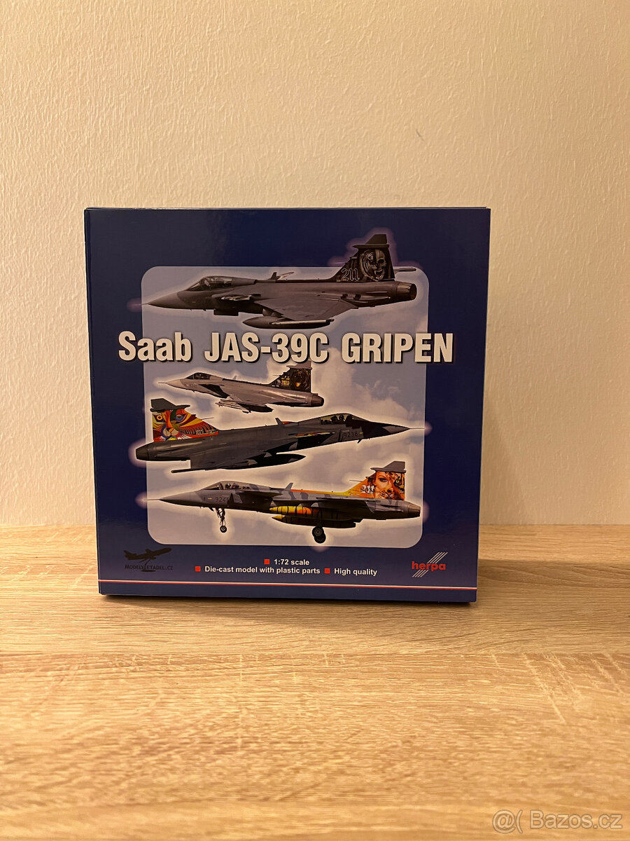 Model letadla 1:72 Saab JAS-39C Gripen