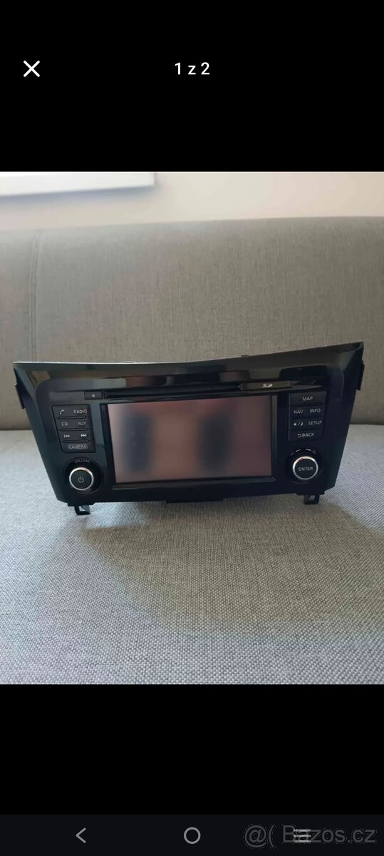 Rádio Bosch Nissan Qashqai