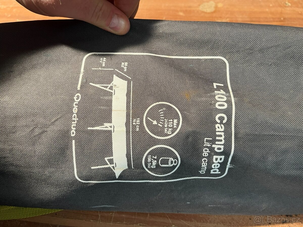 Prodám rozkládací kempovací postel