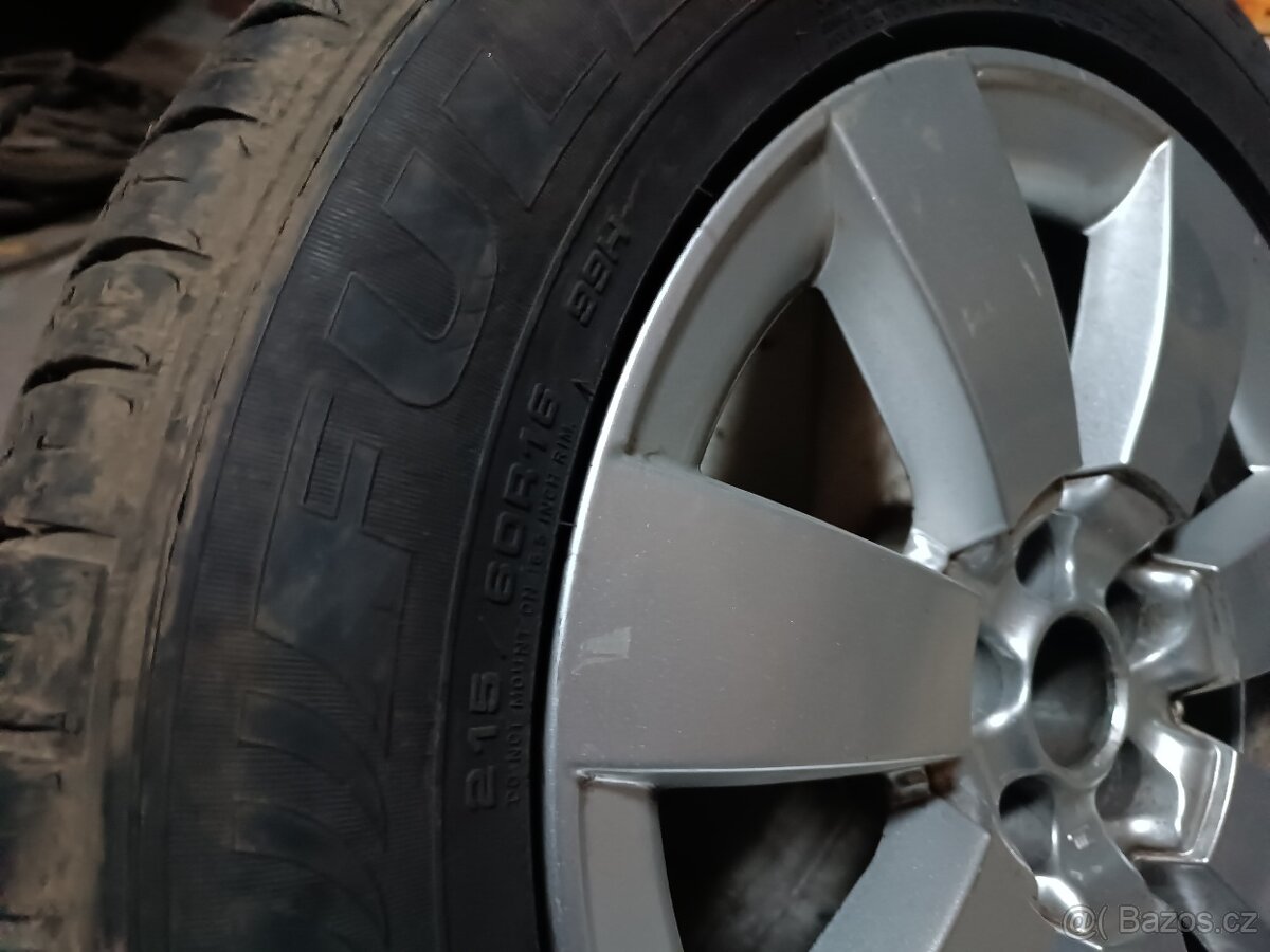 ALU s pneu Citroen C8 215/65/16 5x 98