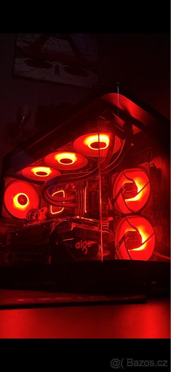 ASUS RX 580 STRIX 8GB – tichá, vyčištěná, 100 % stav