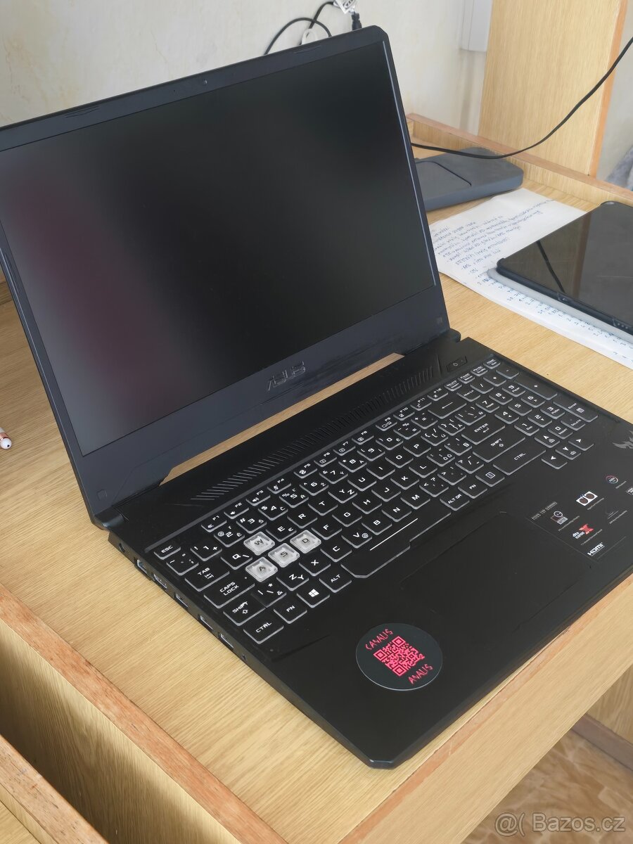 Herní notebook asus TUF gaming FX505DT