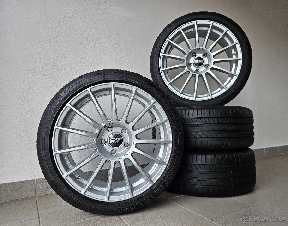 O.Z Superturismo Dakar 5x114 pneu 245/40/19