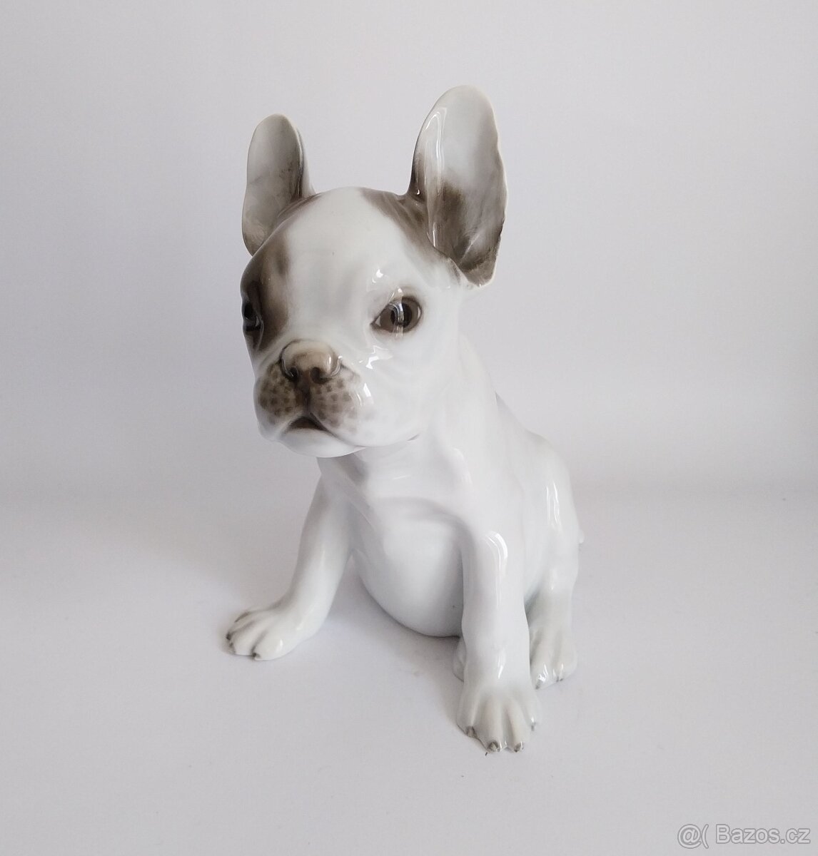Porcelánová figura francouzského buldočka - Rosenthal