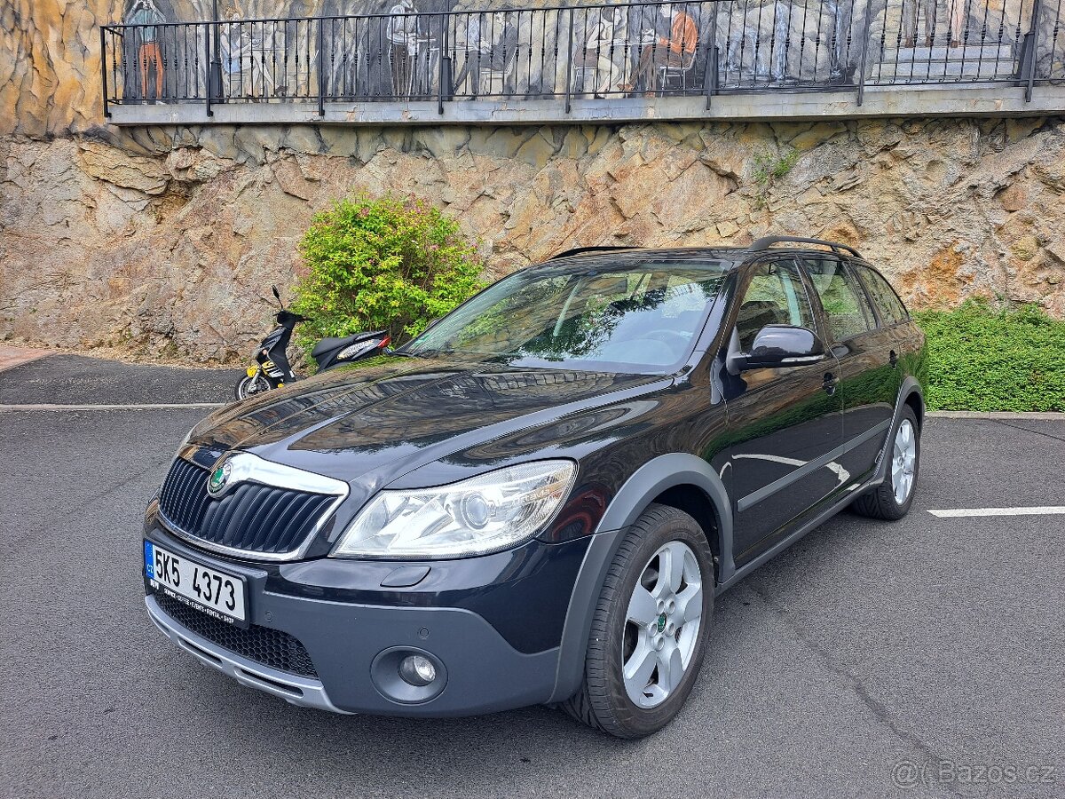 Škoda Octavia Scout, DSG, 2013, servis, 4x4, 103 kW