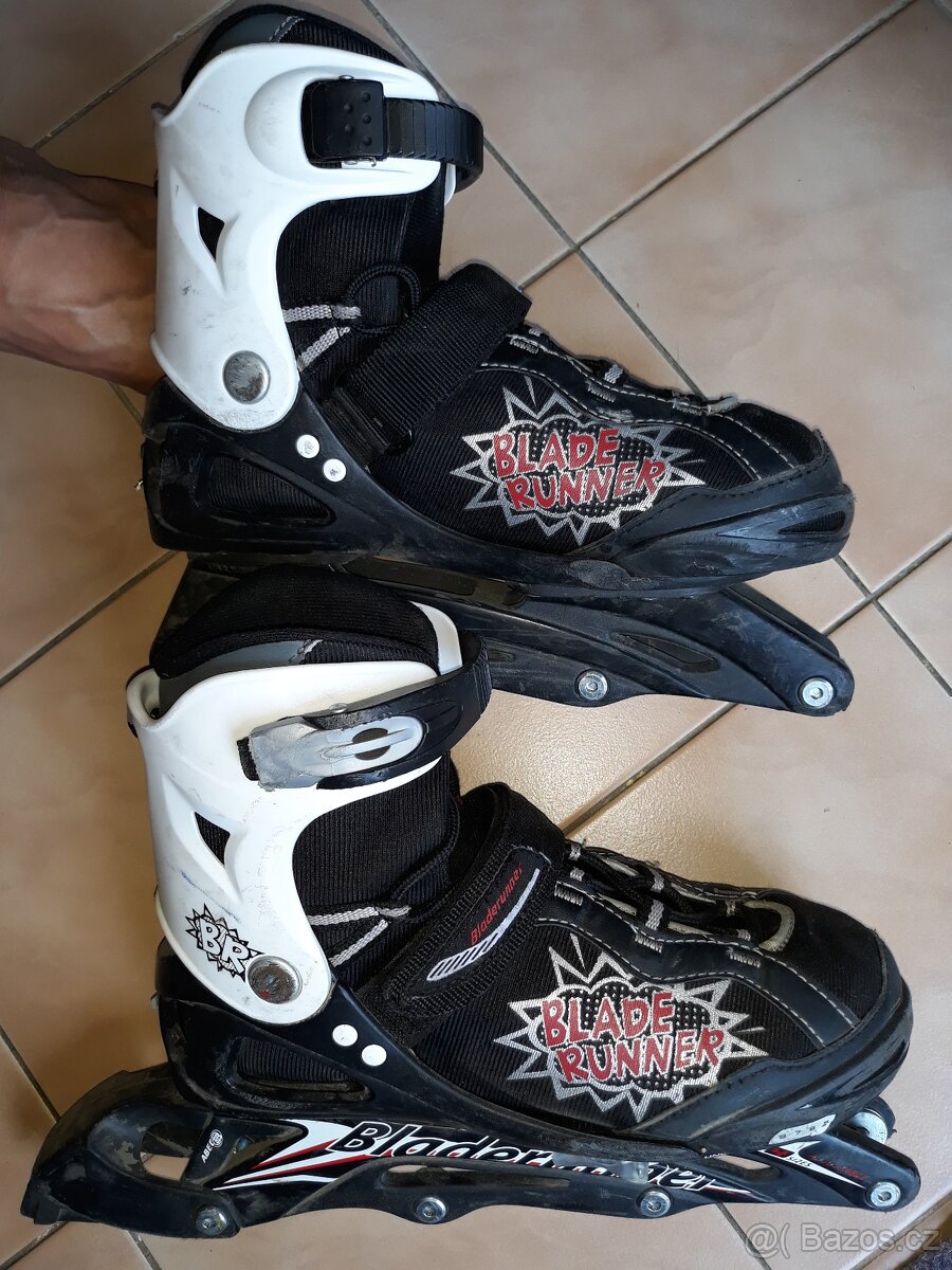 Nastavitelné dětské inline brusle BladeRunner vel. 35-38 EUR