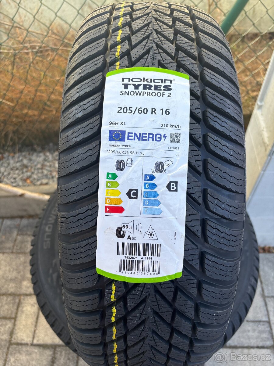 Prodám letní pneu 205/60 R16 96H XL