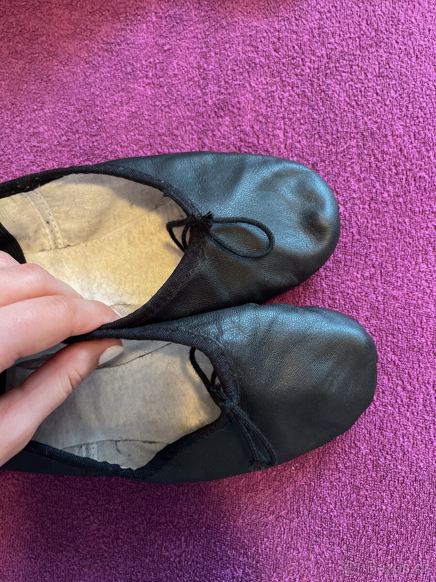 Kožené taneční piškoty Bloch – vel. 37/38