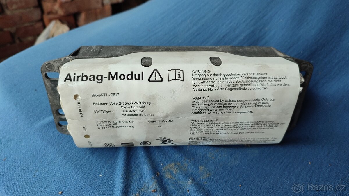Airbag spolujezdce Octavia 2