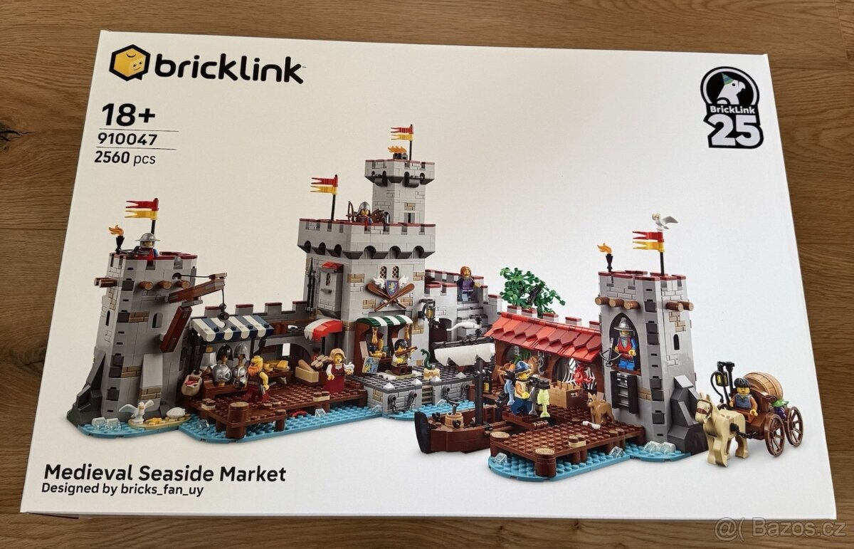 LEGO Bricklink 910047 Středověké tržiště u moře