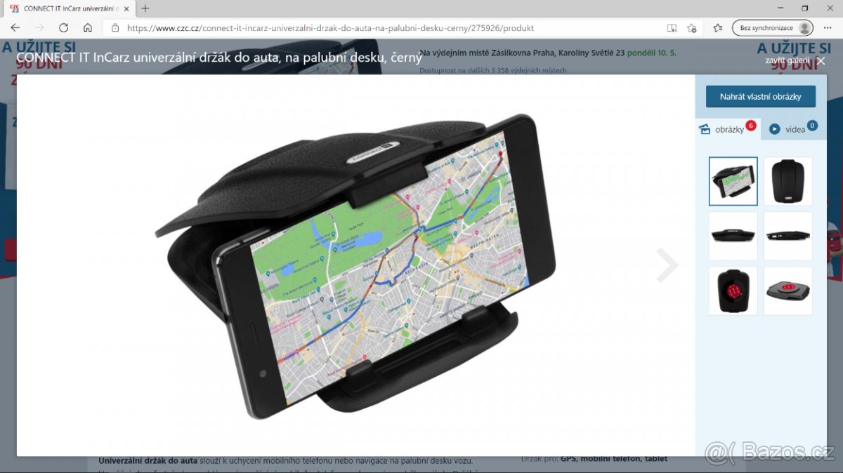 Držák na mobil