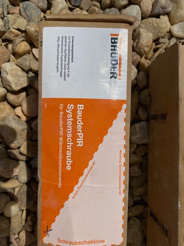 Bauder PIR Kotvicí prvky - Vrut systémový 7x340