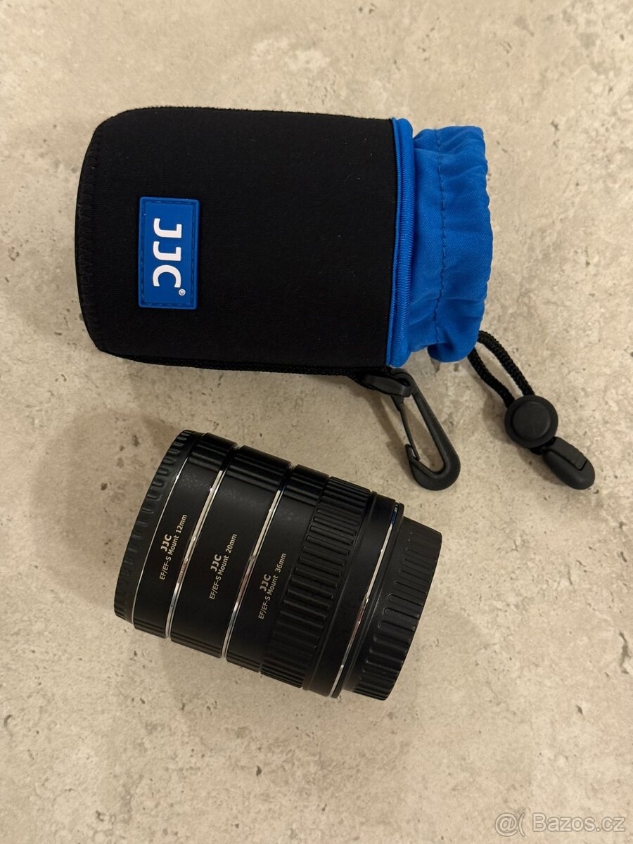 JJC sada mezikroužků Canon pro makrofotografii