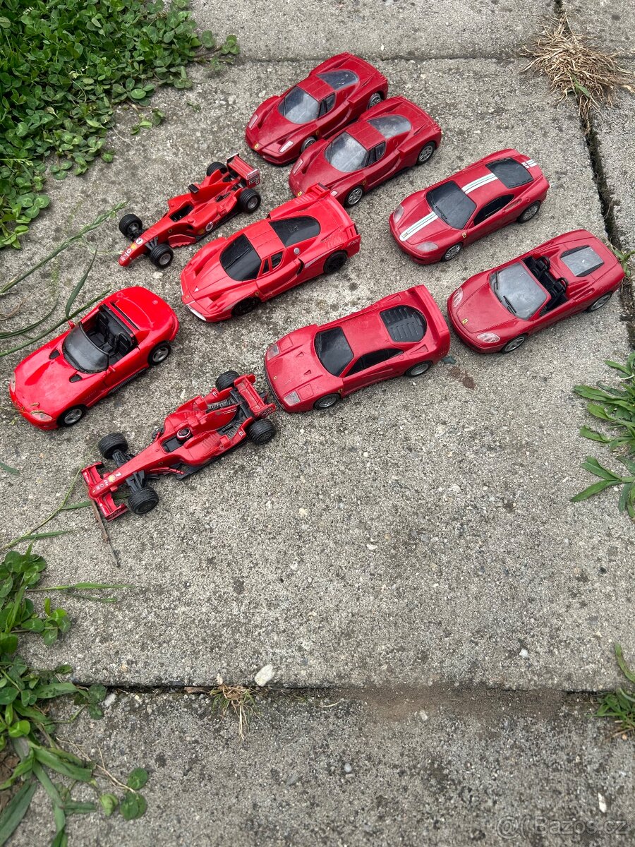 Dětská autíčka ferrari sbírka