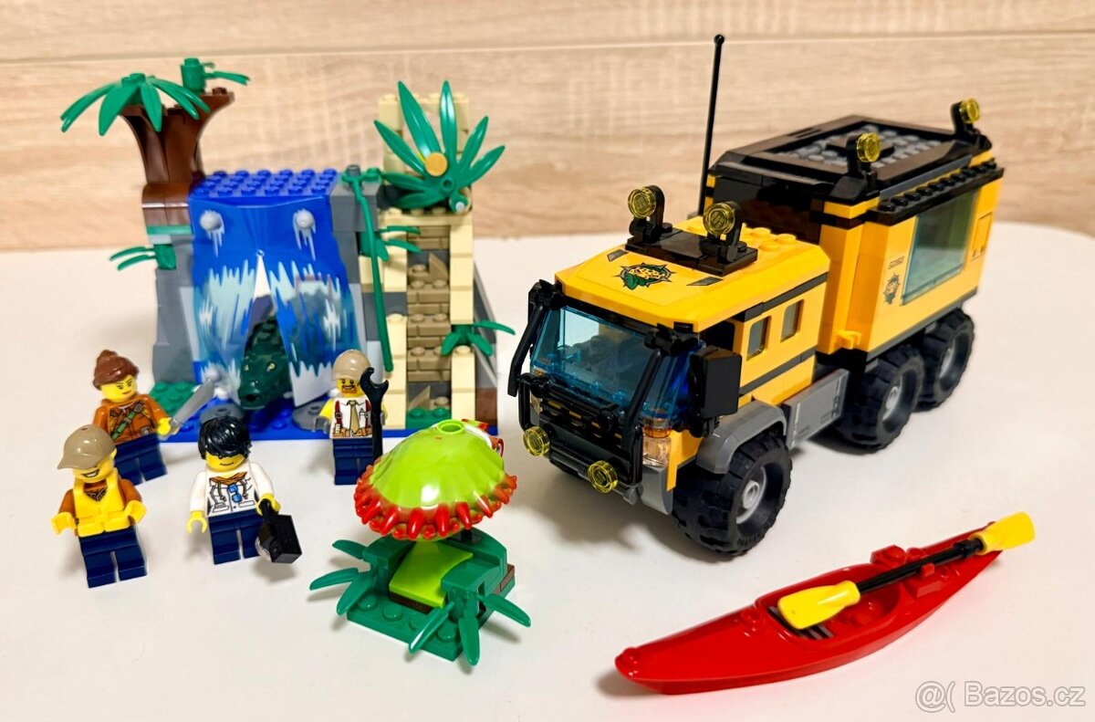Lego City 60160 Mobilní laboratoř do džungle