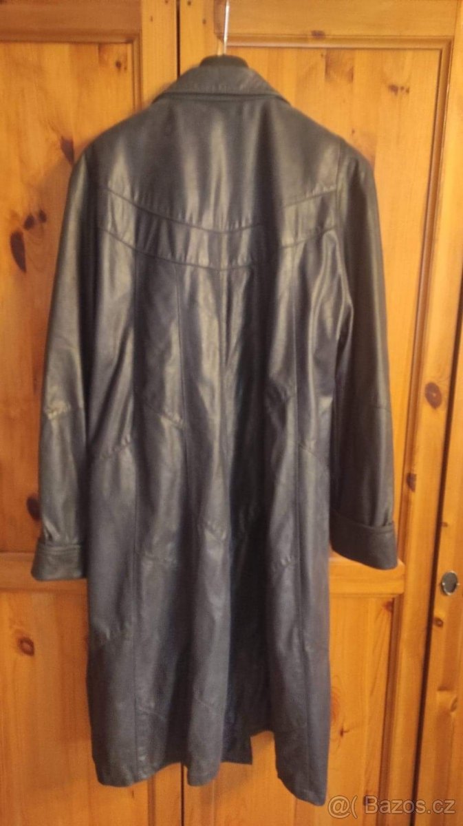 Dámský kožený kabát vel.48