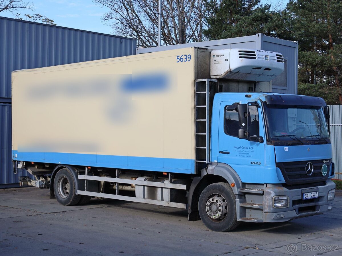 Mercedes-Benz AXOR 1823 L, 18 TUN, 18 PALET, THERMO KING MD-