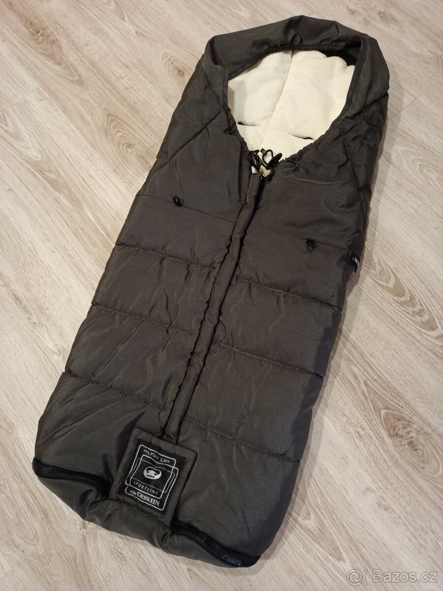 Zimní fusak Gesslein do kočárku, super stav