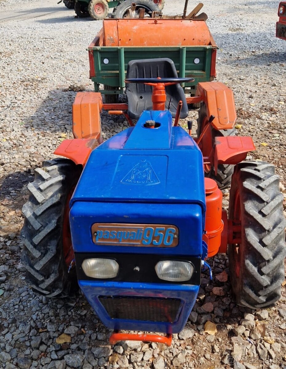 Predám malotraktor 4x4 Pasquali 21hp