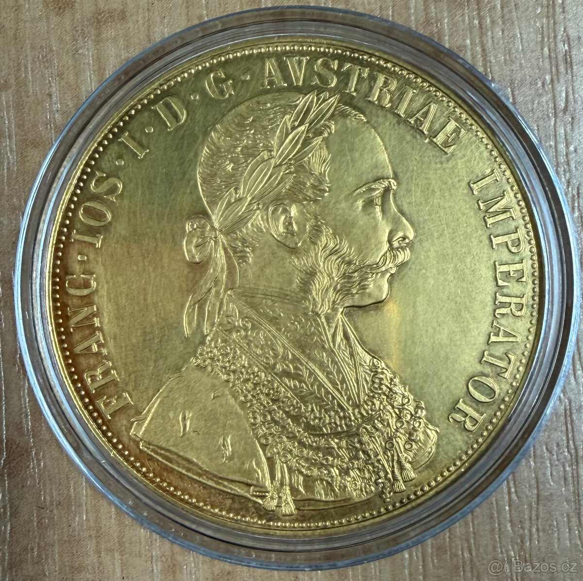 František Josef I. – Zlatý 4dukát 1915 (oficiální vídeňská r