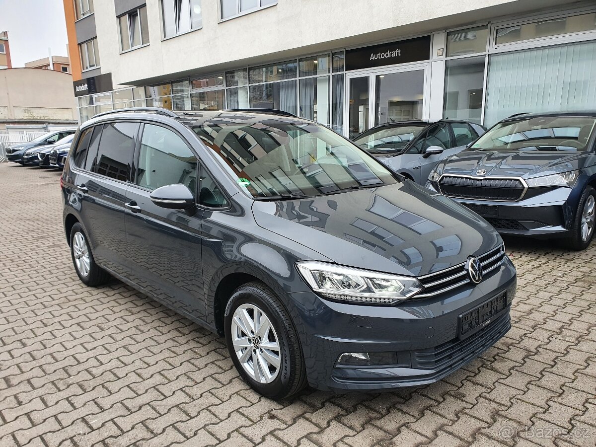 VW Touran 2.0 TDI 110kW DSG Panorama LED - záruka Autodraft