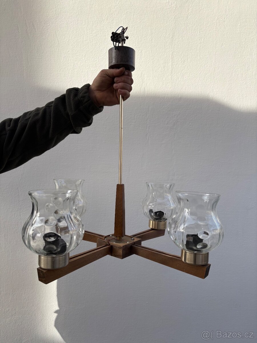 Retro lustr / osvětlení