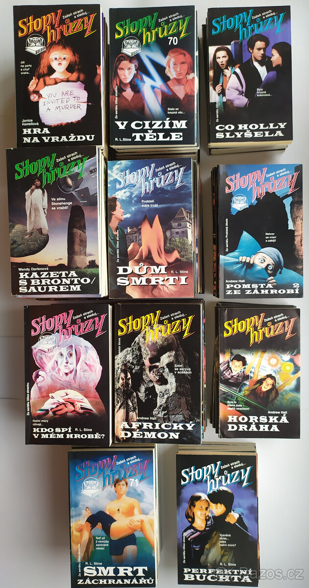 Stopy hrůzy 108 svazků kompletní edice