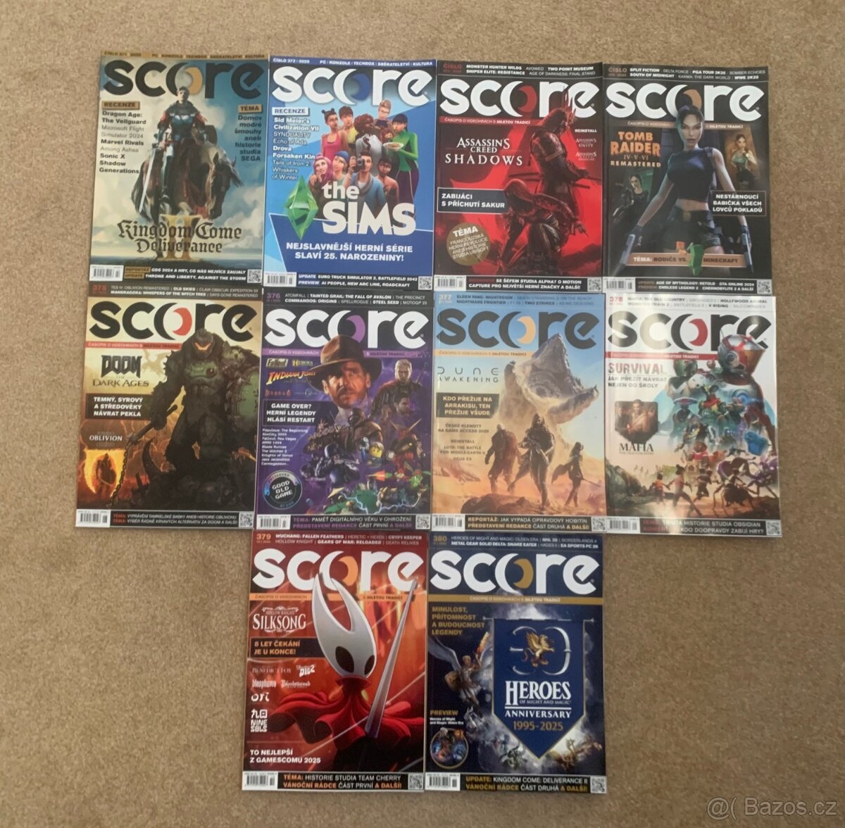 Časopisy Score 371-380