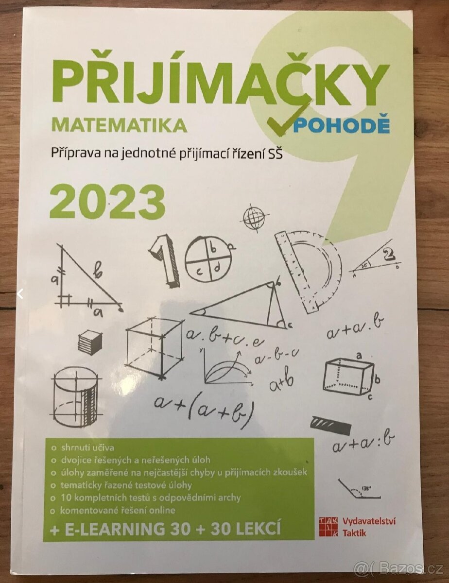 Přijímačky v pohodě 2023 - čeština & matematika