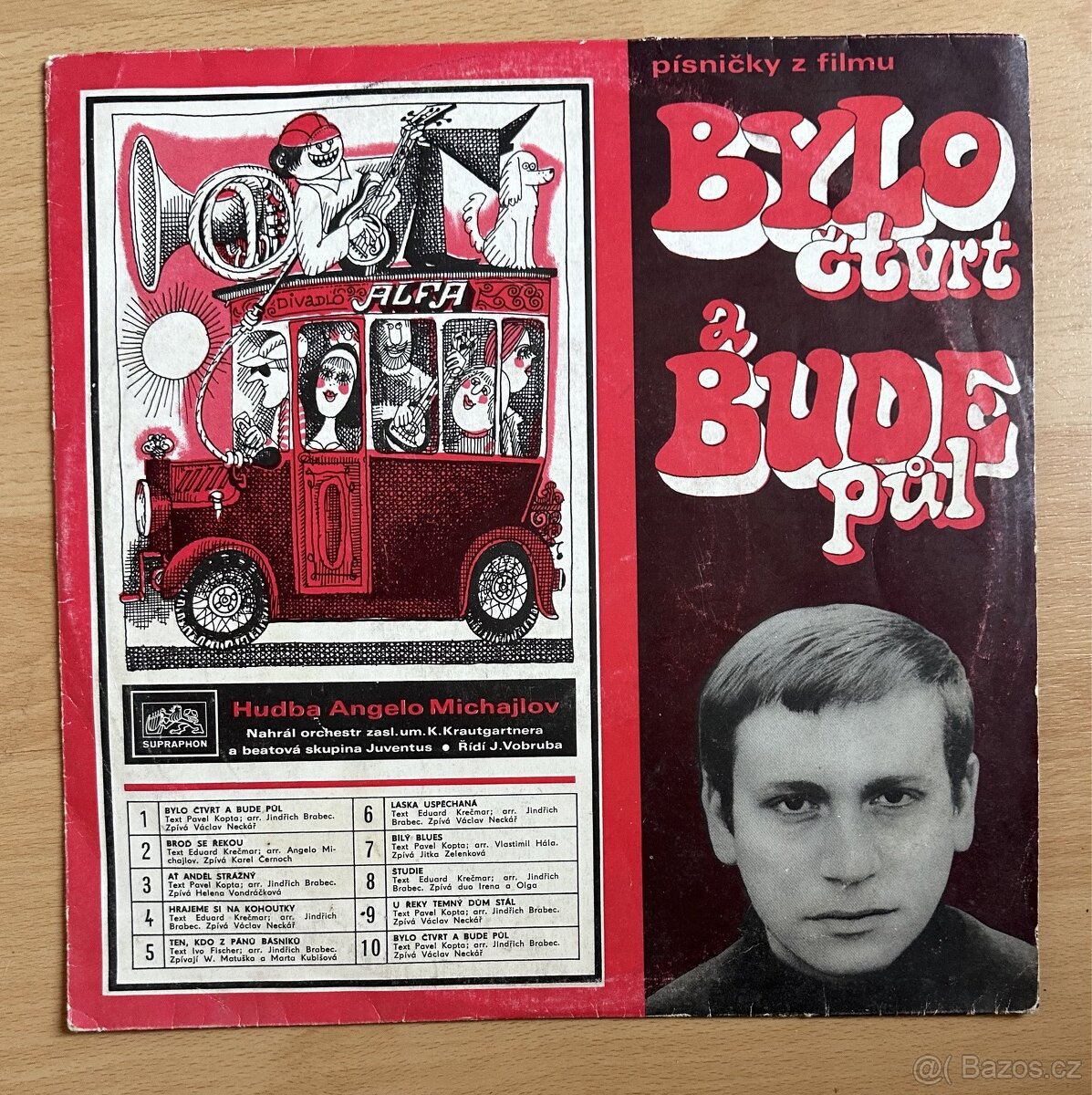 LP deska Bylo čtvrt a bude půl