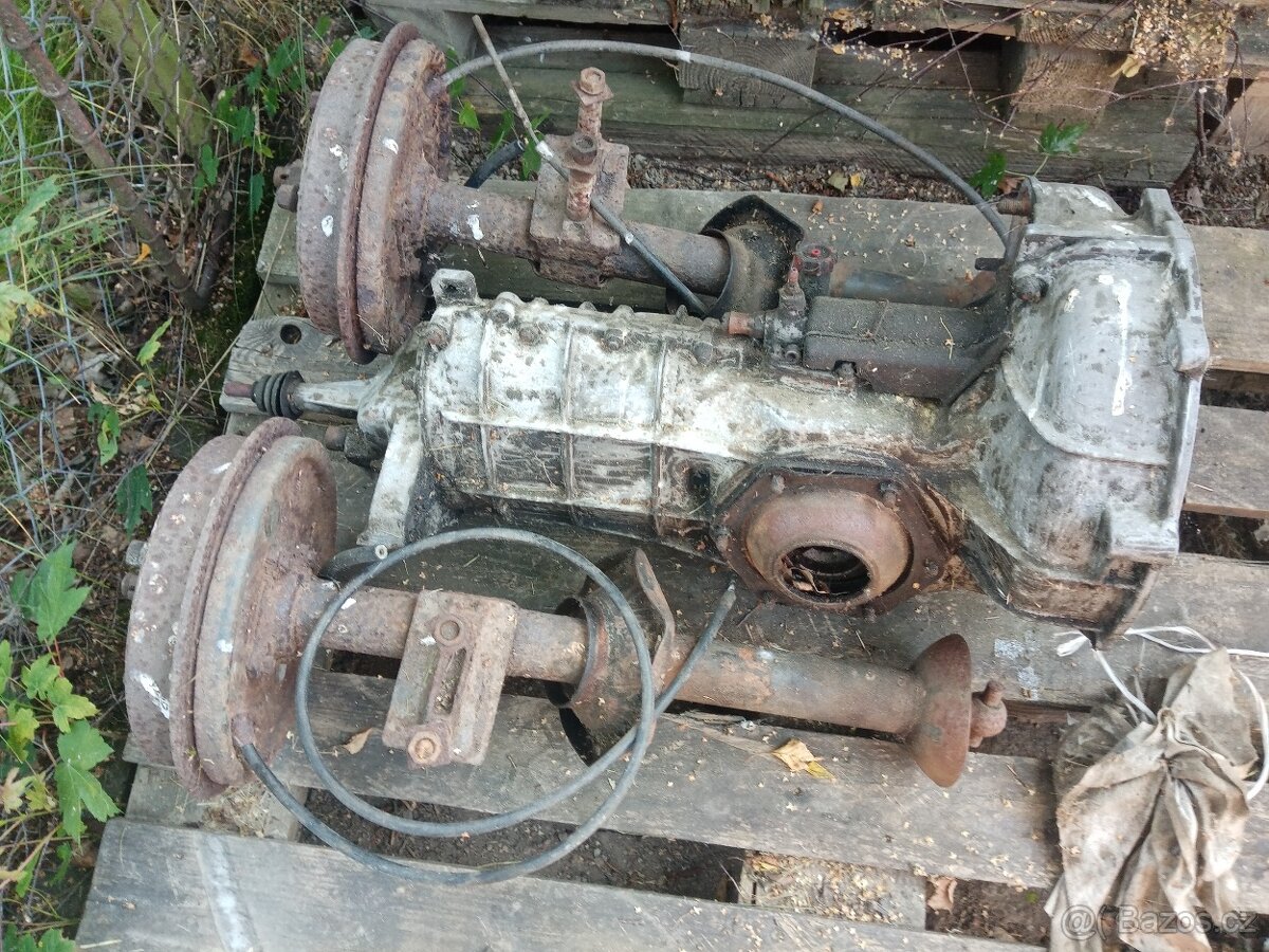 Díly na stavbu malotraktoru