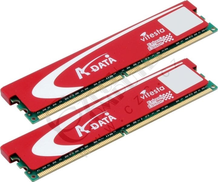 RAM paměť ADATA+Series 2GB (2x1GB) DDR2 800+