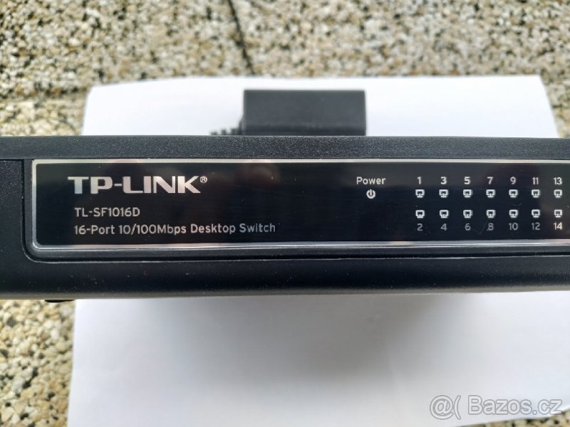 tp link 16 portovy switch 10/100