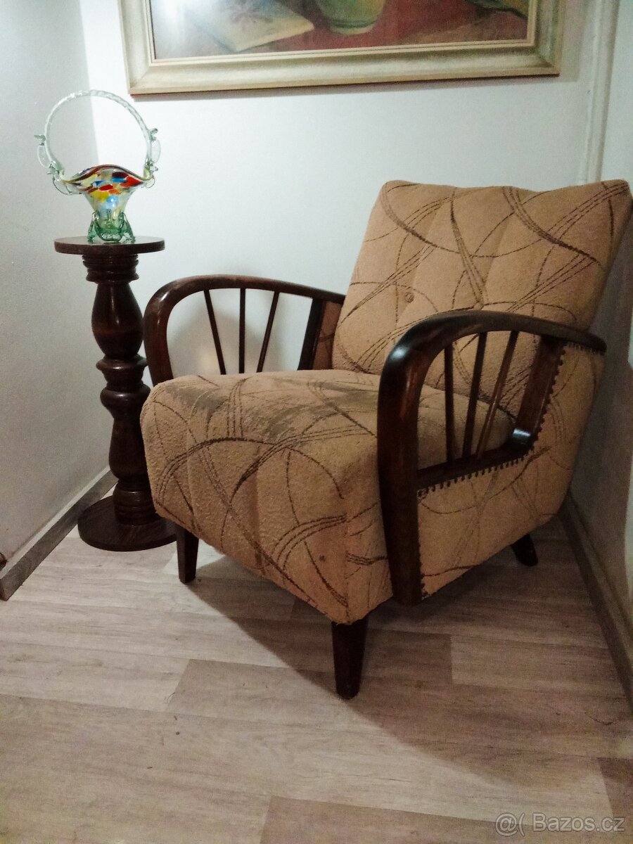 Vzácné křesla art Deco
