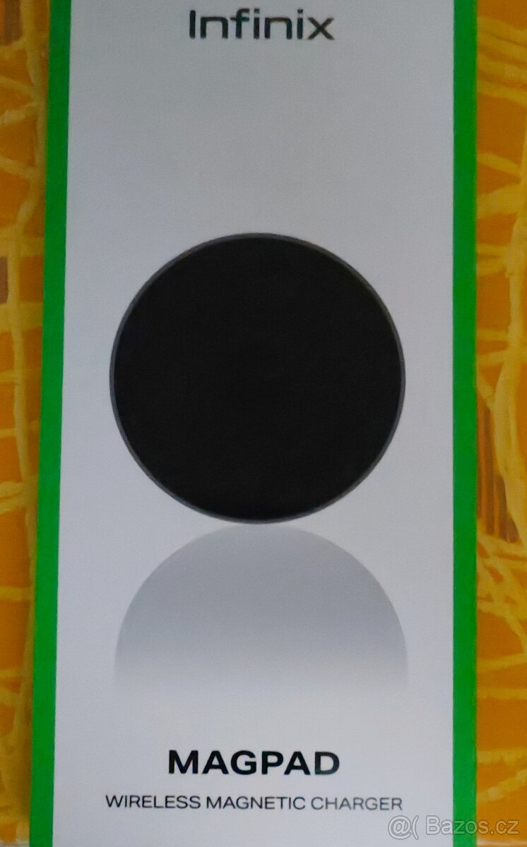 15w bezdratová nabiječka Infinix, Qi/EPP standart, nová