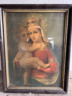 Obrázek s Madonou
