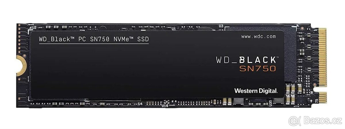 WD Black SN750 NVMe SSD 1TB + externí SSD box Connect