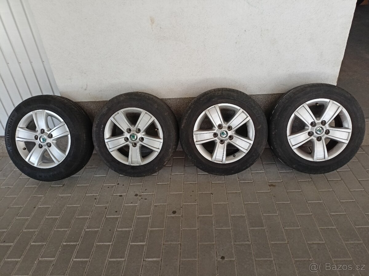Originální ALU kola Škoda Pyxis 15"