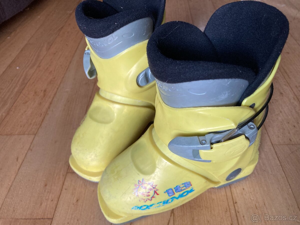 Rossignol dětské lyžáky, délka vnitřní stélky 16,5cm