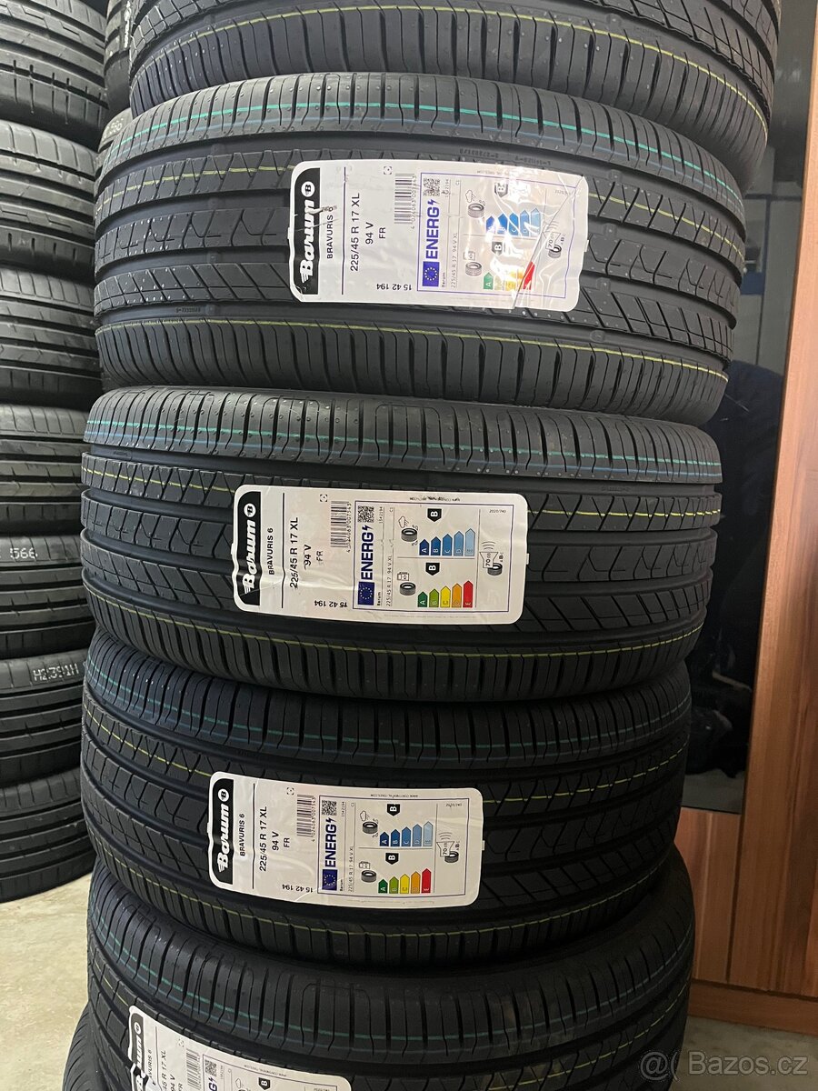 225/45R17 Barum nove letni