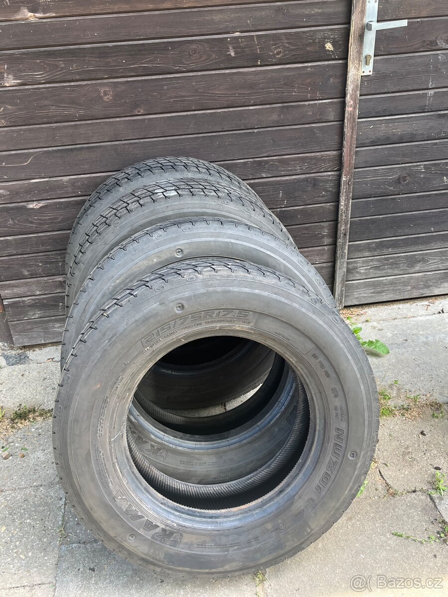 Pneumatiky KAMA 215/75 R17.5 na nákladní auto