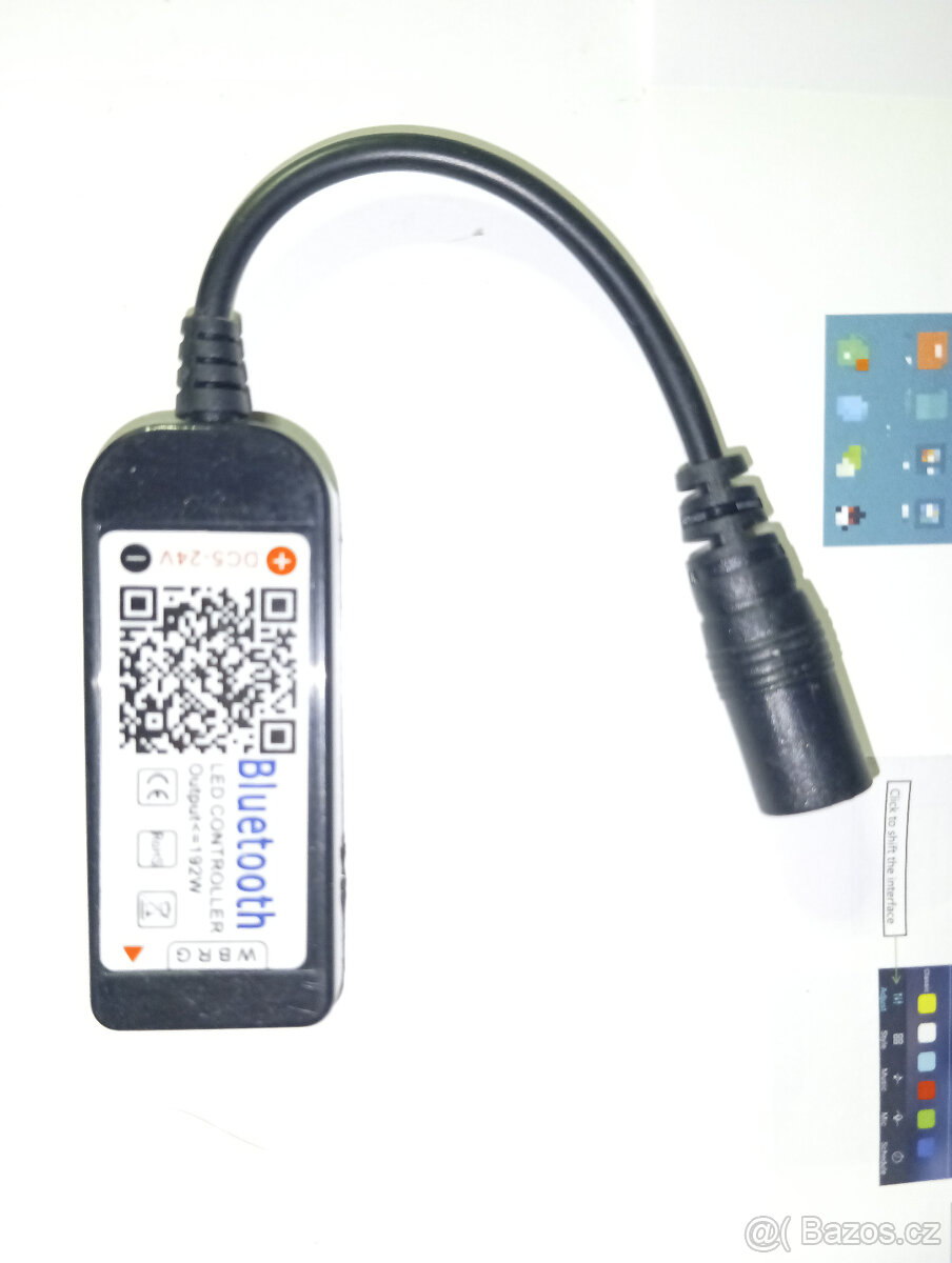RGB Bluetooth kontroler LED pásku