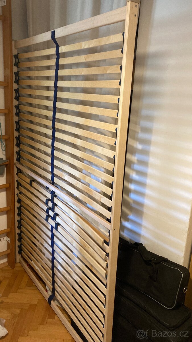 Pevný lamelový rošt DOUBLE T5 140x200 cm (SCONTO)